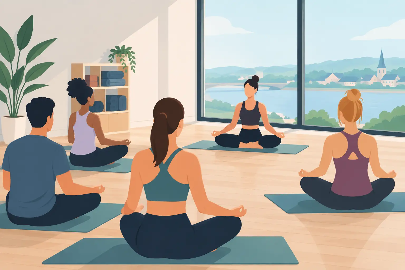 Small Group Yoga Classes Middletown Feel Different